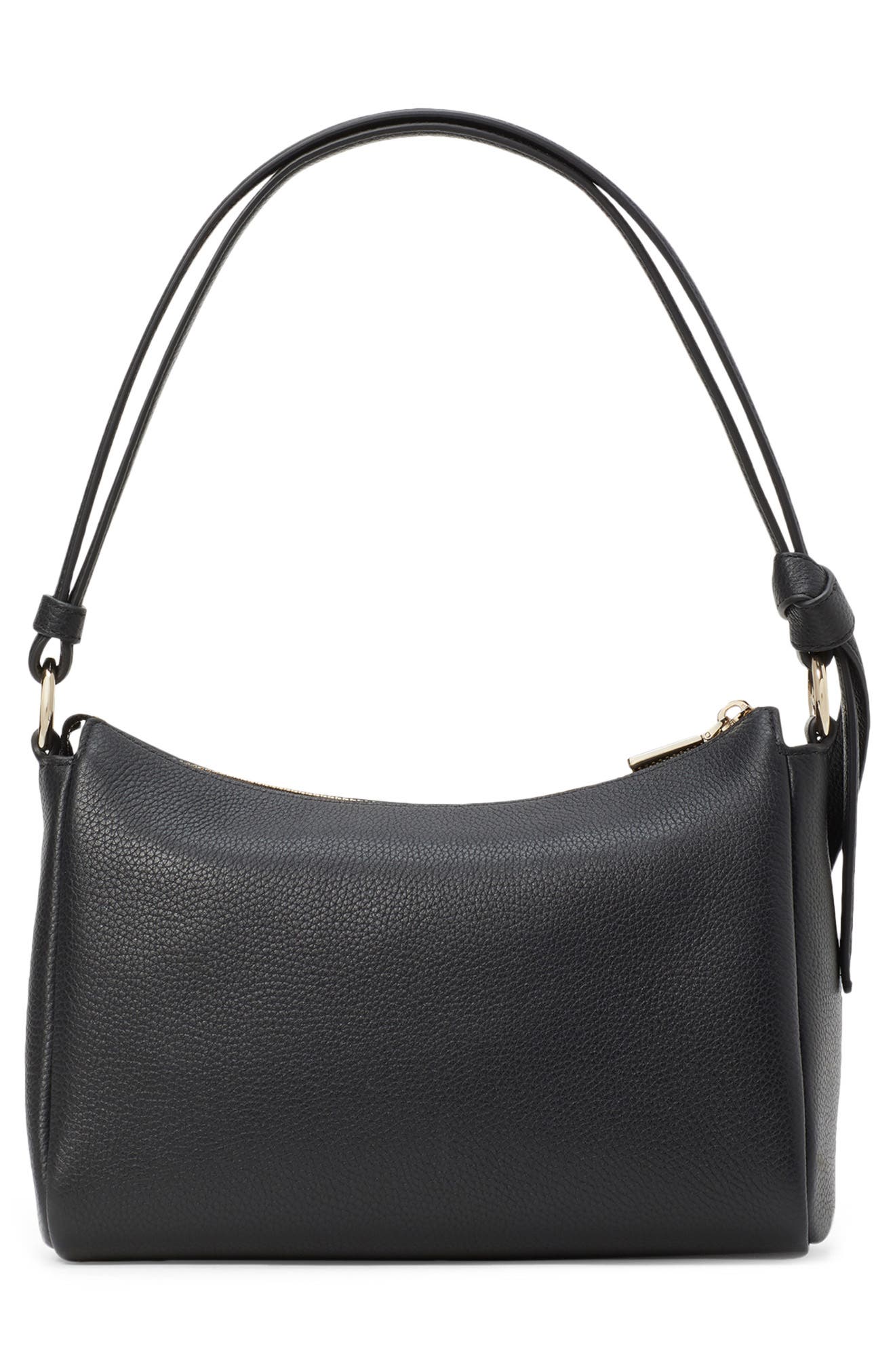 Kate Spade New York medium knott pebble leather shoulder bag, Alternate, color, 