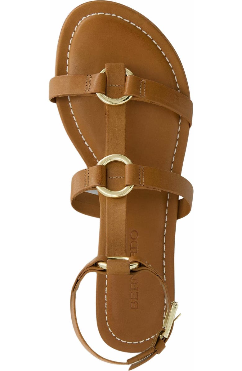 Bernardo Footwear Hera Gladiator Sandal, Alternate, color, Luggage