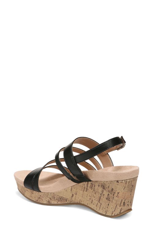 Lifestride Discover Wedge Sandal In Black