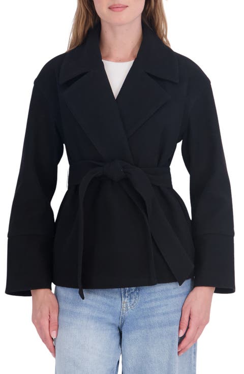 Short Wrap Coat