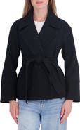 Sebby Short Wrap Coat