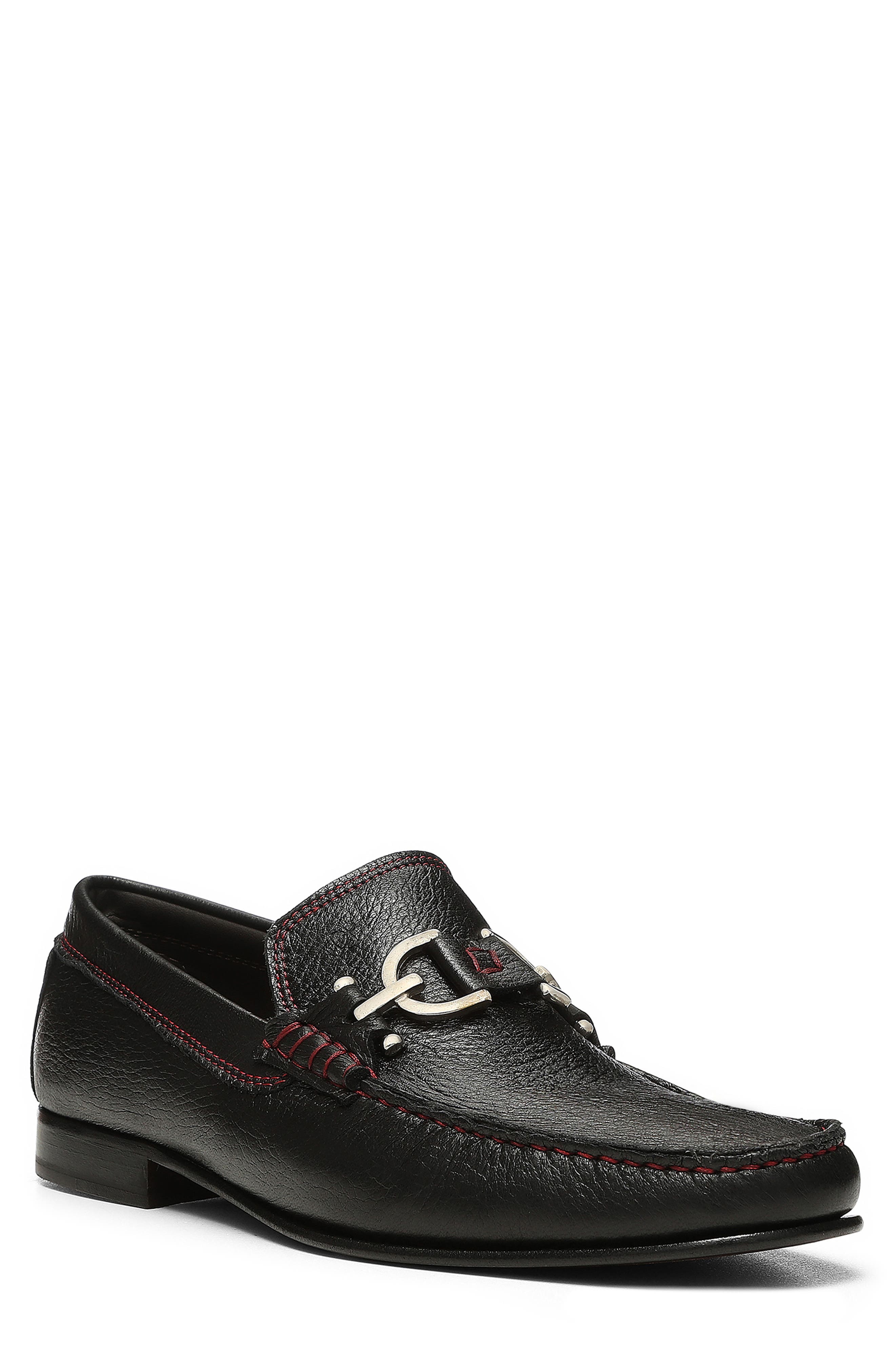 Donald Pliner Dacio Loafer, Main, color, Black
