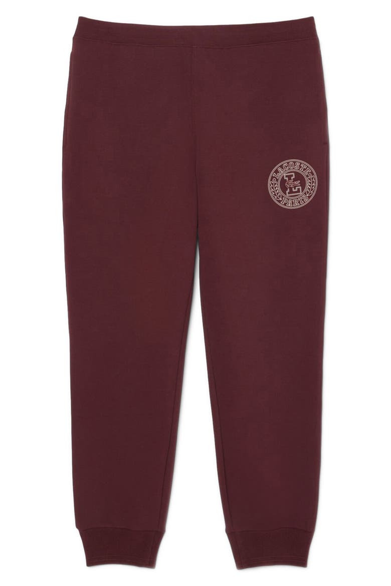 Double Face Cotton Blend Piqué Joggers, Alternate, color, BZD EXPRESSO