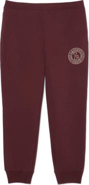 Lacoste Double Face Cotton Blend Piqué Joggers