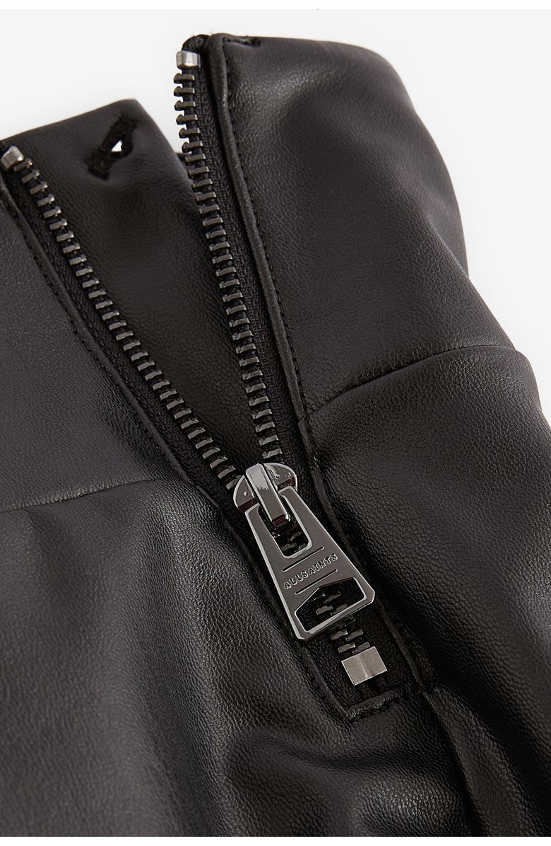 smALLSAINTS by ALLSAINTS Kids' Faux Leather Leggings, Alternate, color, Black