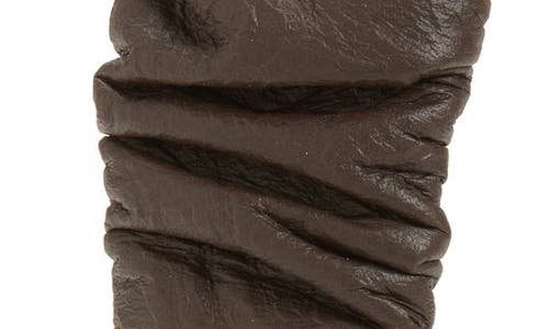 Lele Sadoughi Kelly Leather Headband In Brown
