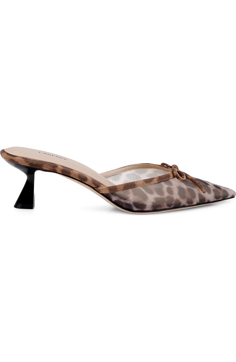 L'AGENCE Palermo Pointed Toe Mule, Alternate, color, Leopard
