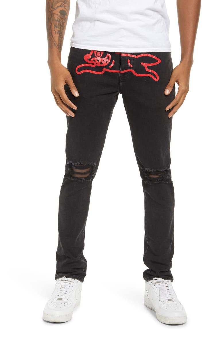 ICECREAM Men's Running Dog Jeans, Main, color, 