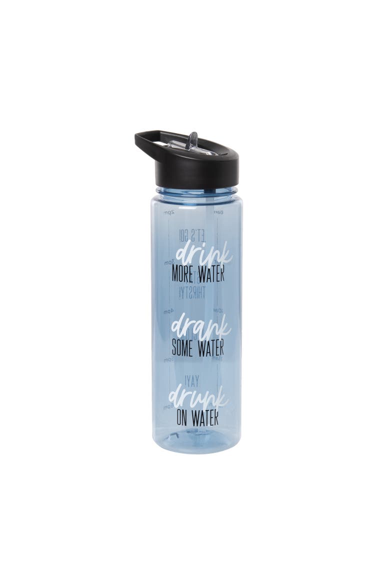 Drink On Water Tritan Bottle Plastic Blue 22 oz, Main, color, Clear