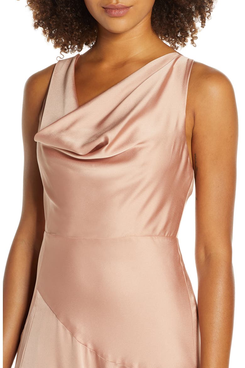 The Alice Evening Gown, Alternate, color, DARK NUDE