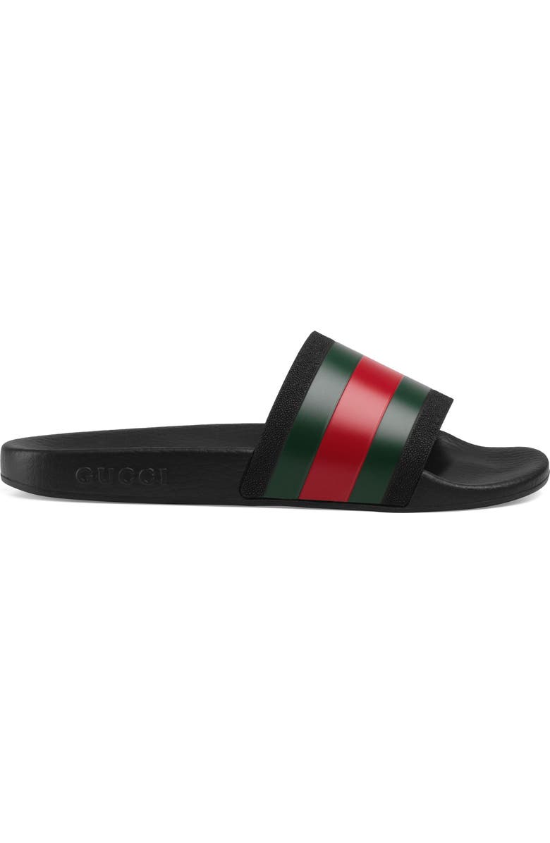 Gucci Pursuit Slide Sandal, Alternate, color,