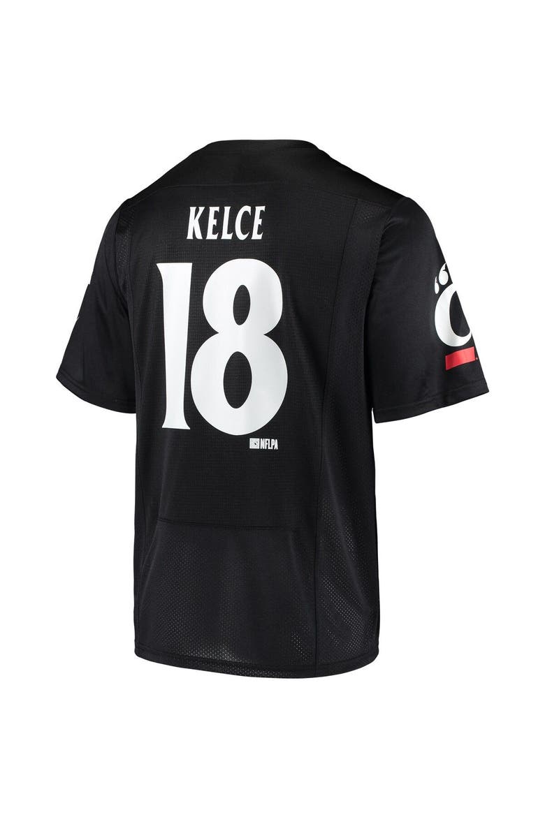Men's Under Armour Travis Kelce Black Cincinnati Bearcats Replica Alumni Jersey, Alternate, color, Black