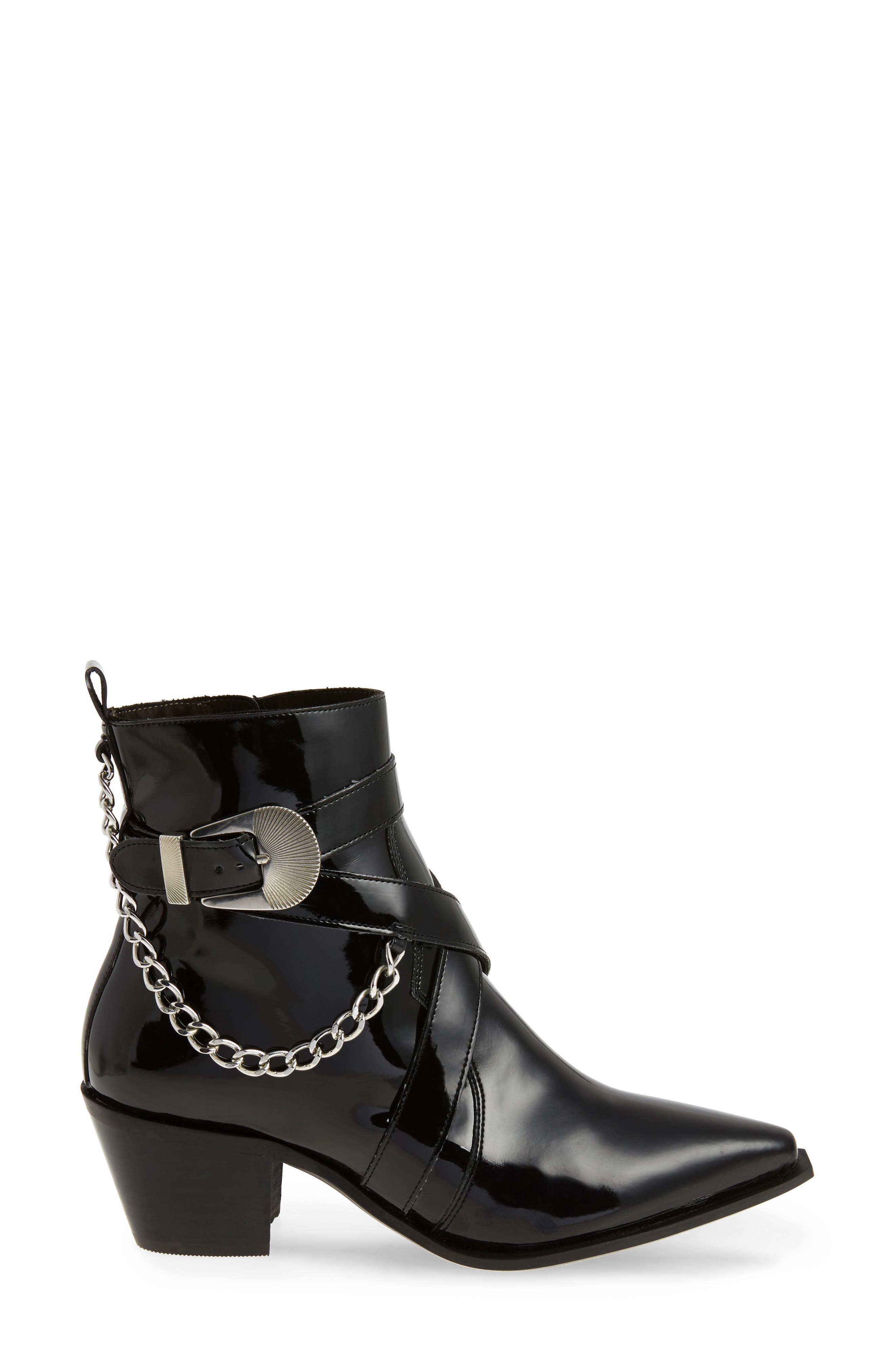 Topshop Move It Western Boot, Alternate, color, 