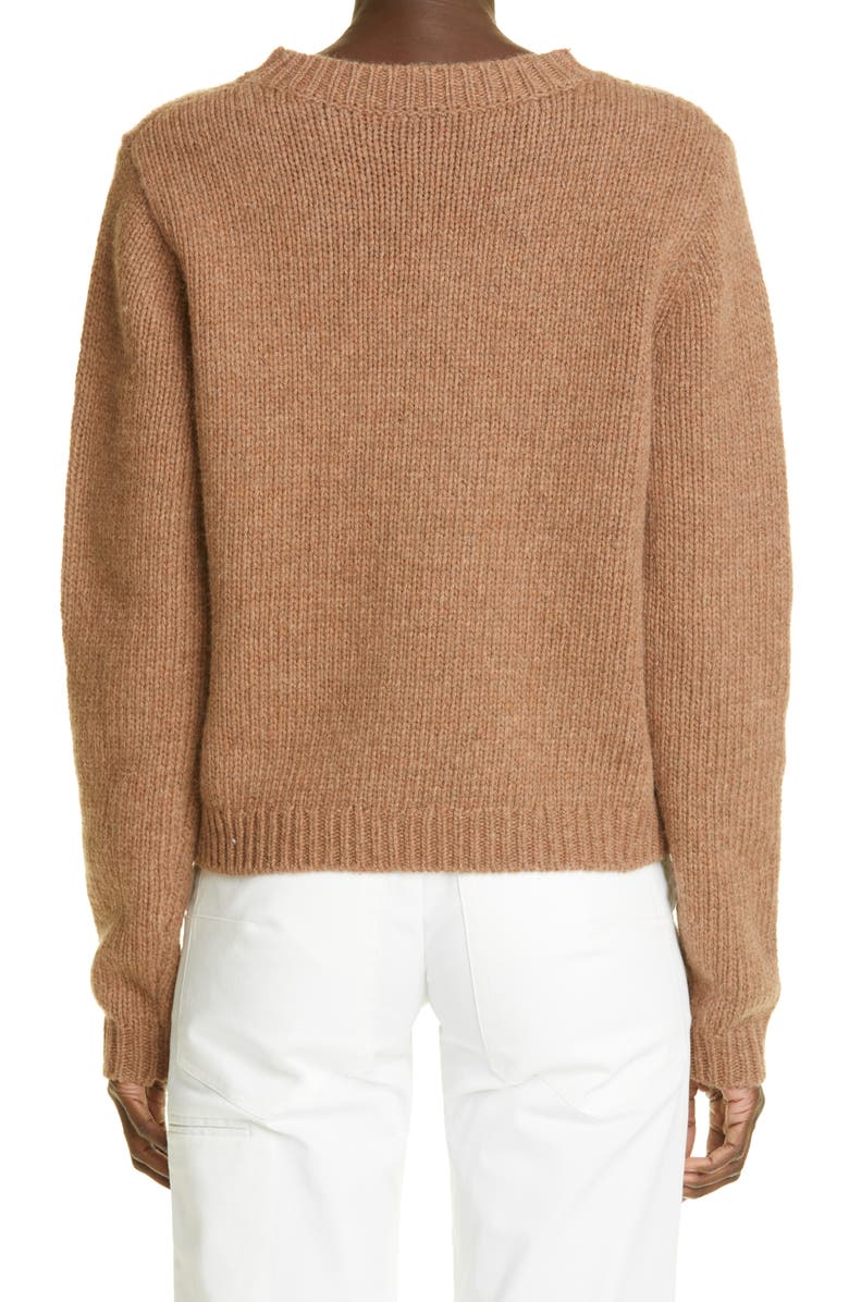 K.NGSLEY Unisex Fisherman Knit Recycled Wool Sweater, Alternate, color,