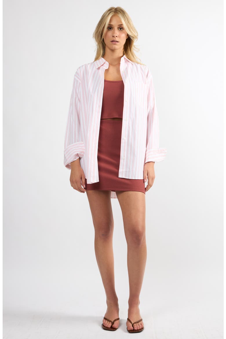 Timeless Rib Knit Tank, Alternate, color, LIGHT BURGUNDY