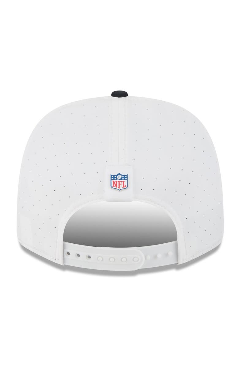 New Era Men's New Era  White/Navy Houston Texans 2025 NFL Training Camp 9SEVENTY Adjustable Hat, Alternate, color, 