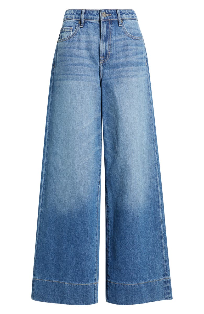HIDDEN JEANS Super Wide Leg Jeans, Alternate, color, Medium Wash