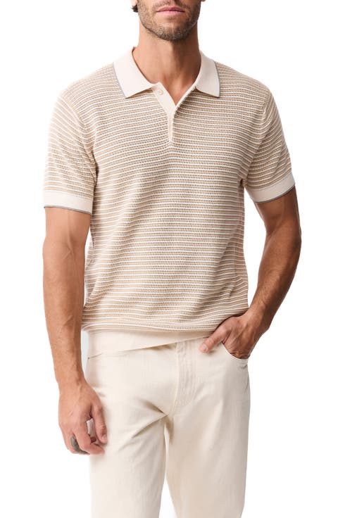 Oyster Island Texture Polo