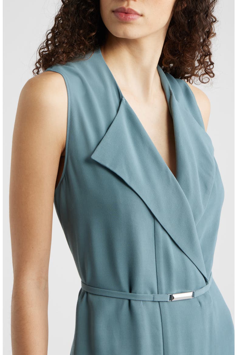 Dimosa Wrap Front Minidress, Alternate, color, REEF
