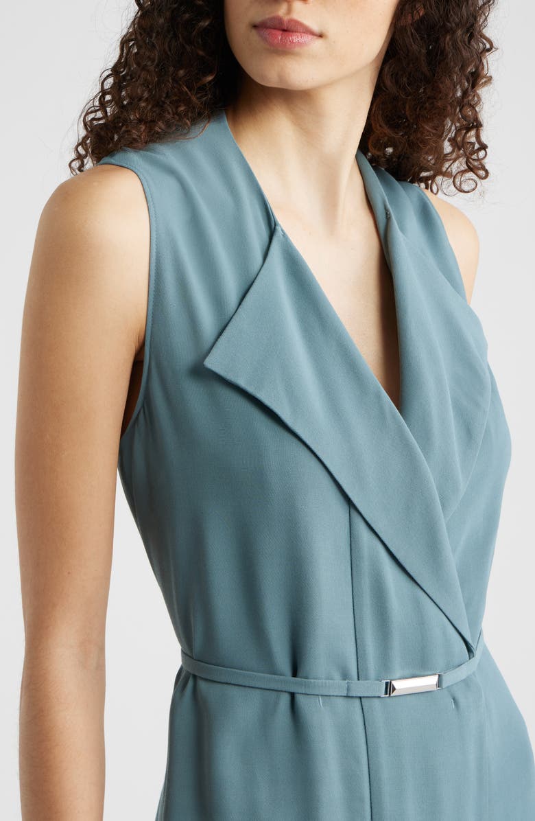 BOSS Dimosa Wrap Front Minidress, Alternate, color, Reef