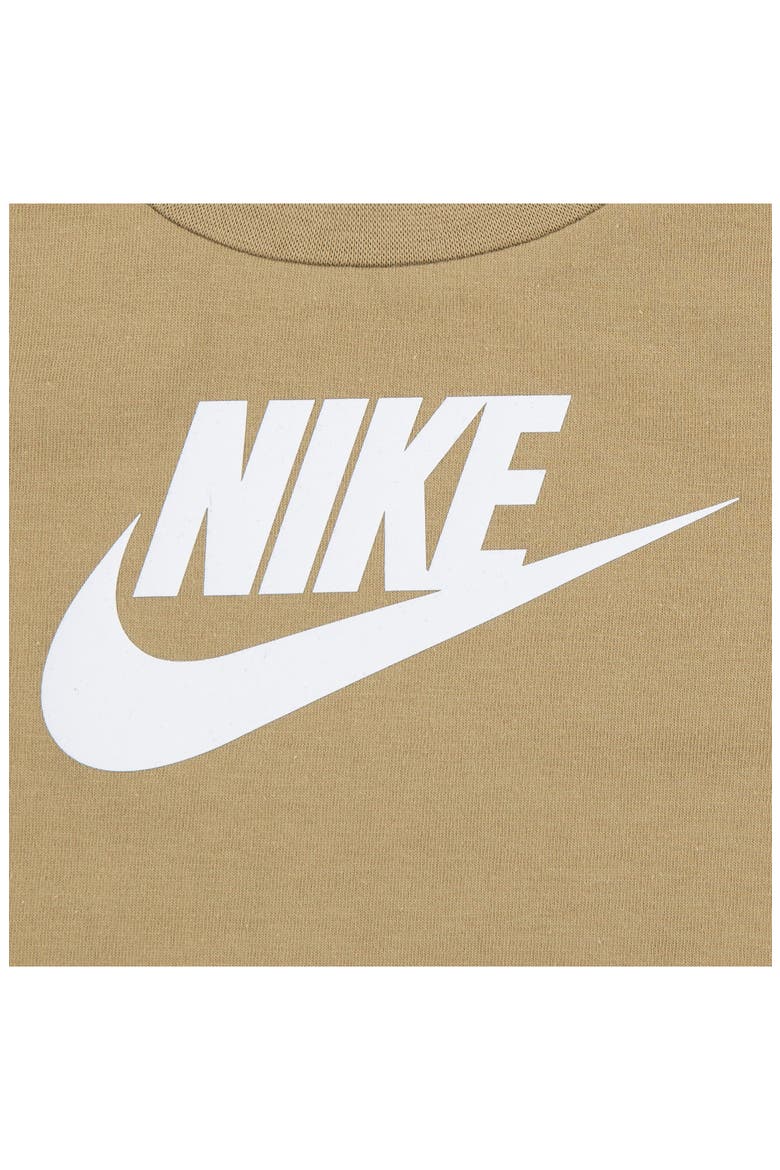 Club Logo T-Shirt & Shorts Set, Alternate, color, PARACHUTE BEIGE