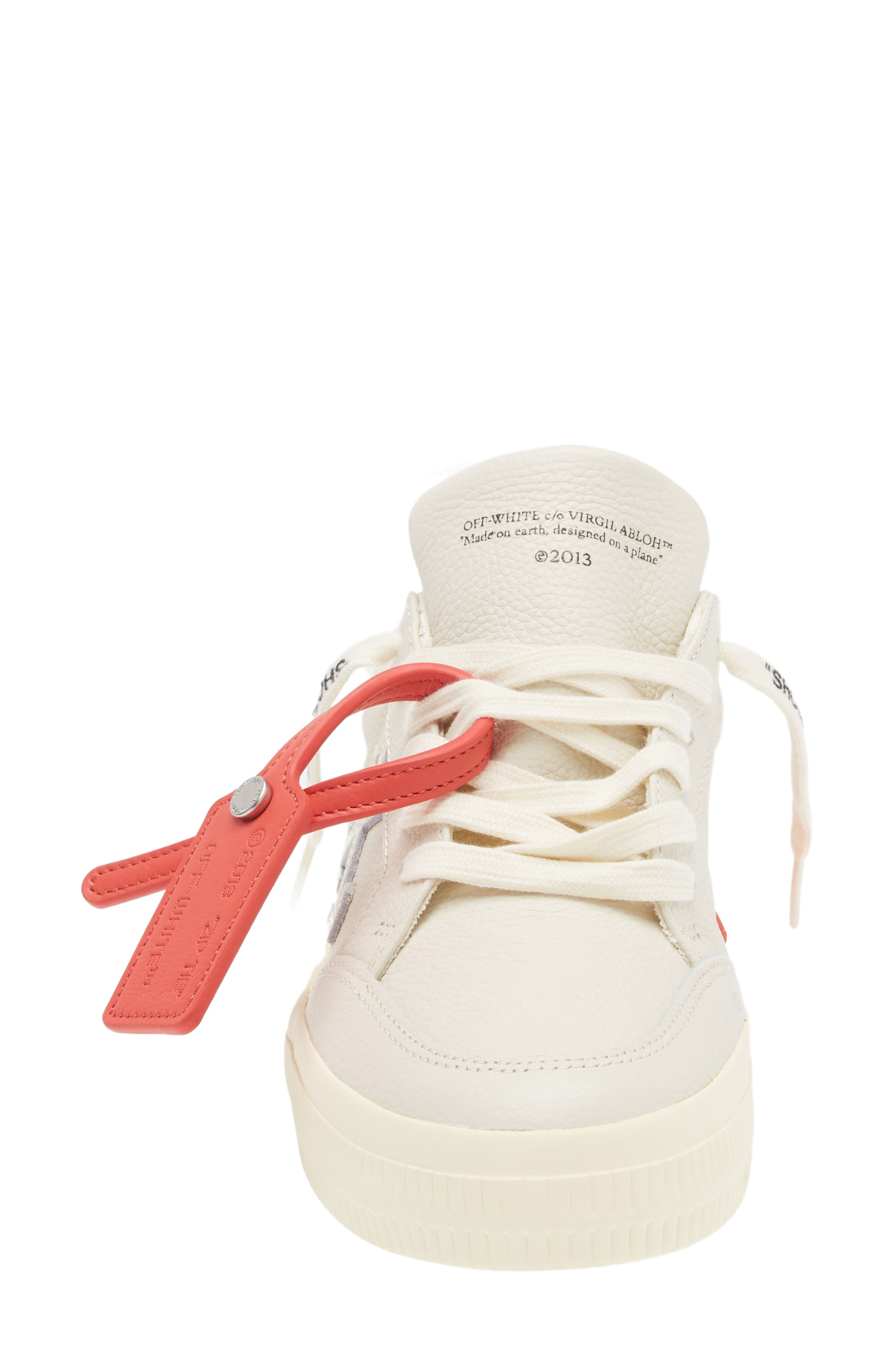 Off-White Vulcanized Low Top Sneaker, Alternate, color, 