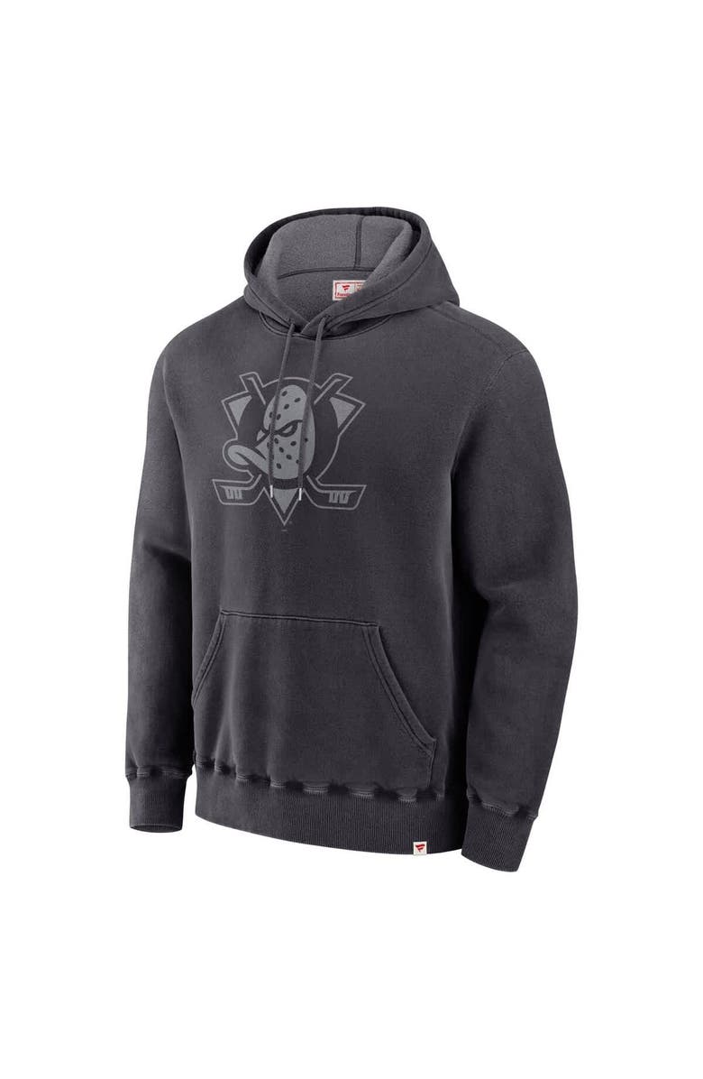 FANATICS Men's Fanatics Black Anaheim Ducks Made in Canada Pullover Hoodie, Alternate, color, Black