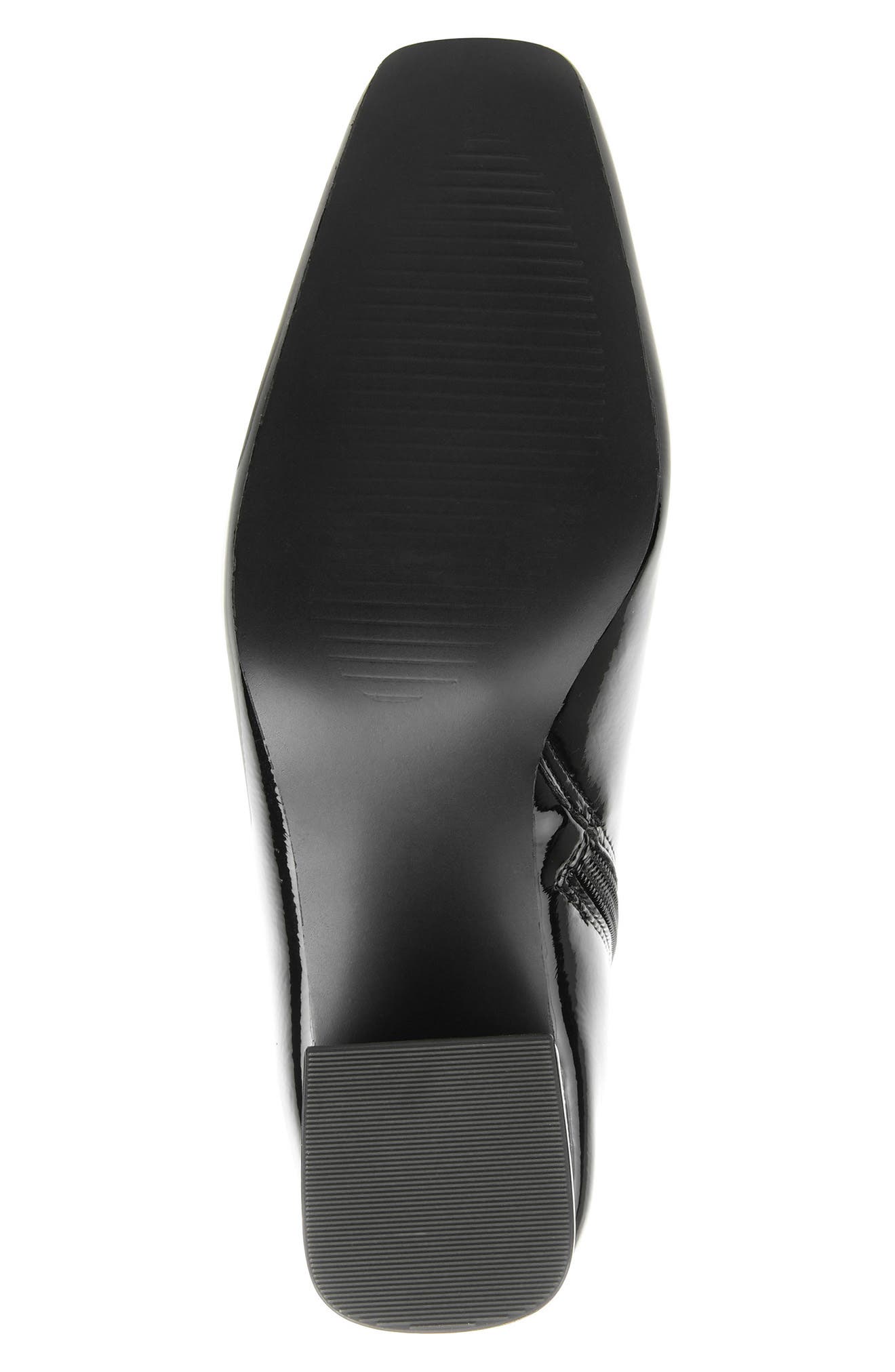 Haylinn Vegan Leather Bootie, Alternate, color, BLACK PU