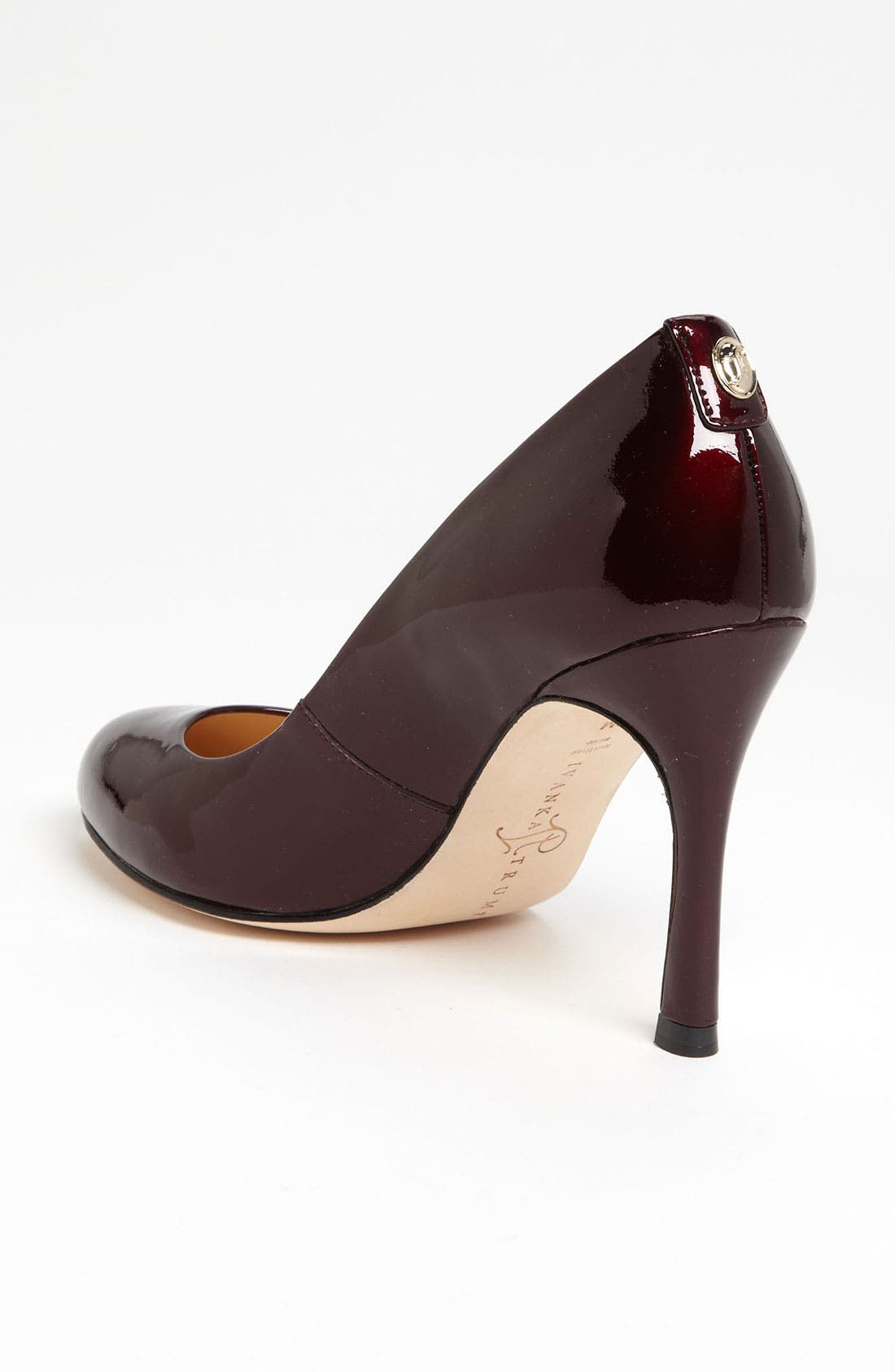 'Janie' Pump, Alternate, color, WINE PATENT