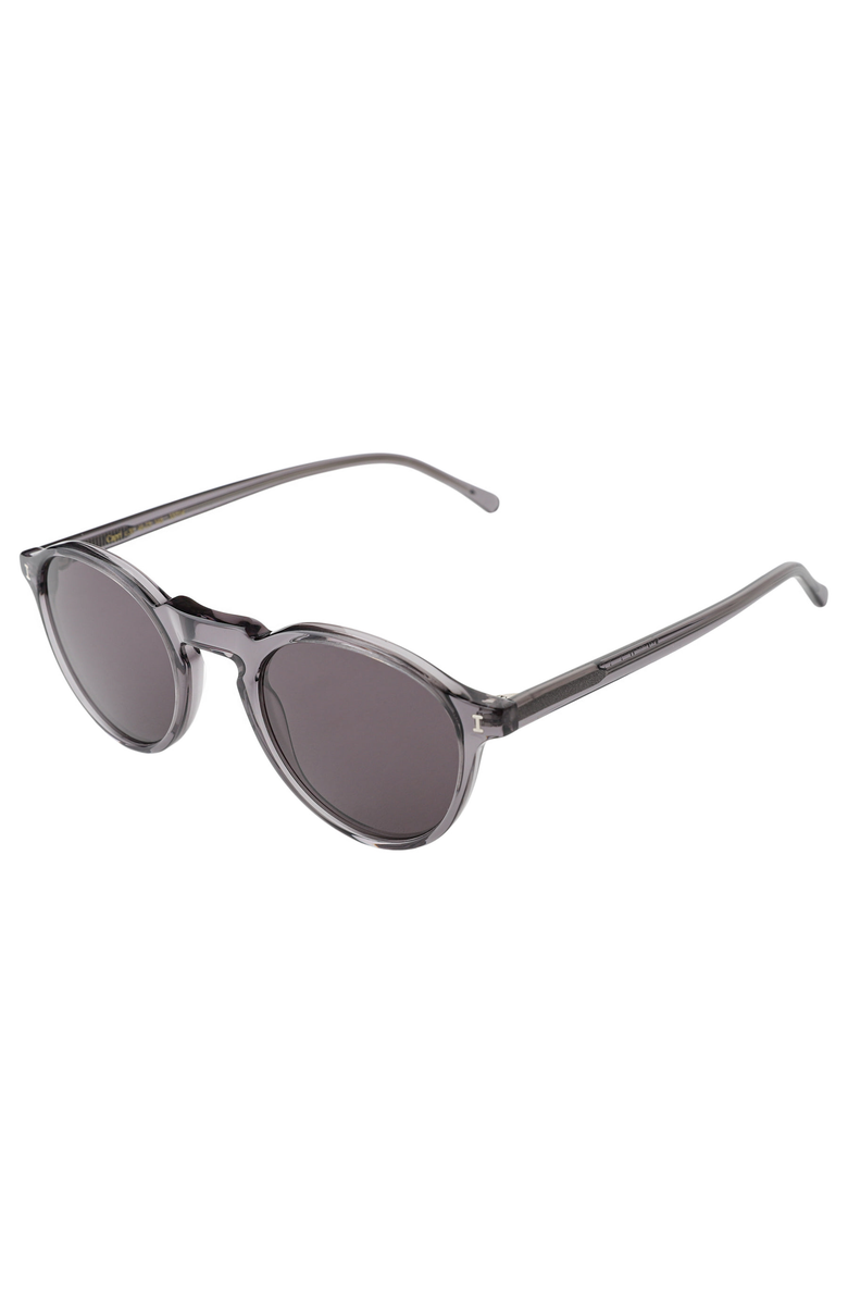 Illesteva Capri Sunglasses, Alternate, color, Mercury / Grey