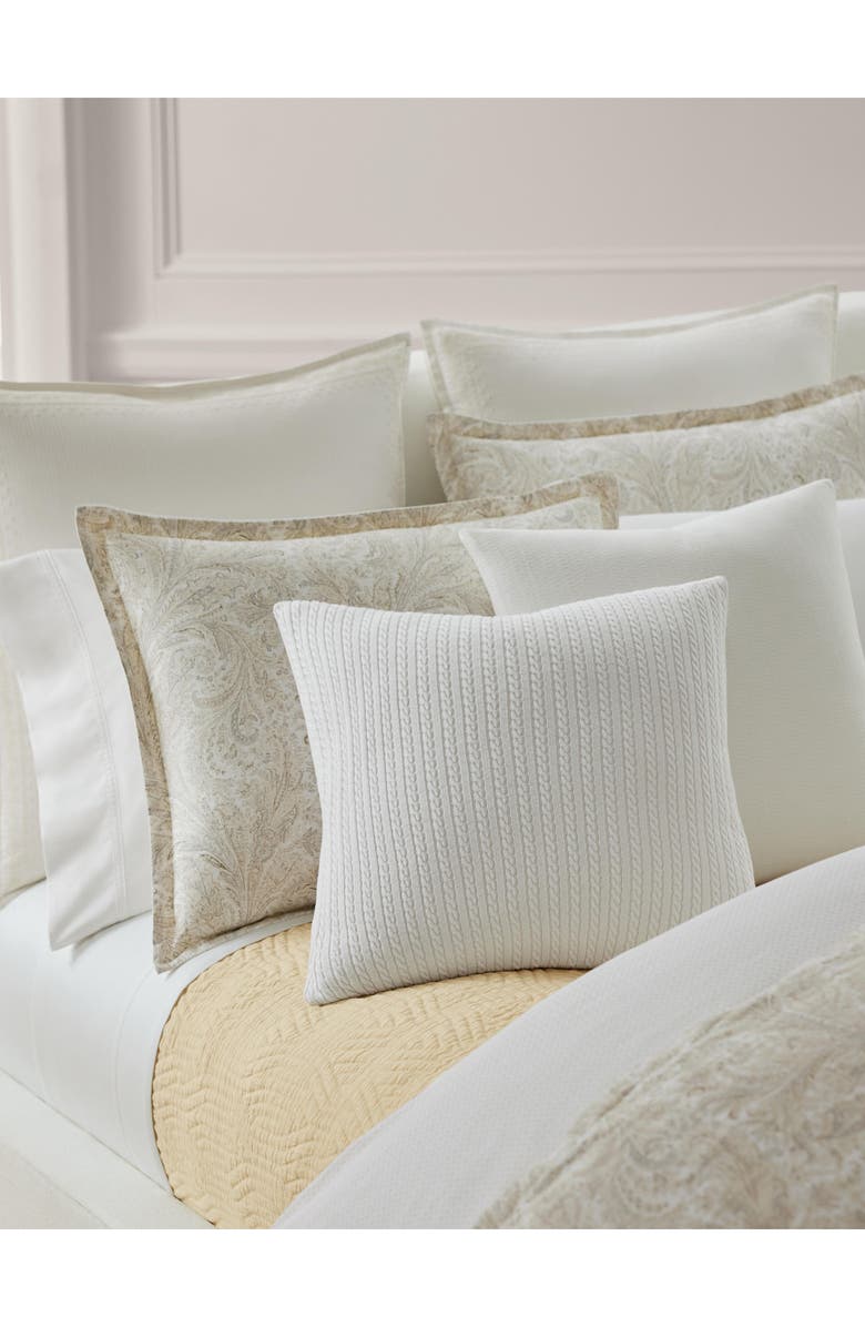 Lauren Ralph Lauren Marah Paisley Cotton Percale Comforter & Sham Set, Alternate, color, True Cream