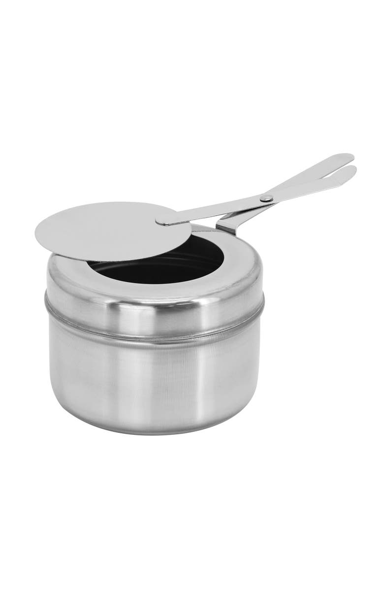 Megachef 9.5 Quart Stackable Stainless Steel Professional Chafing Dish/Food Warmer/Buffet Server Serving Dish, Alternate, color, Silver