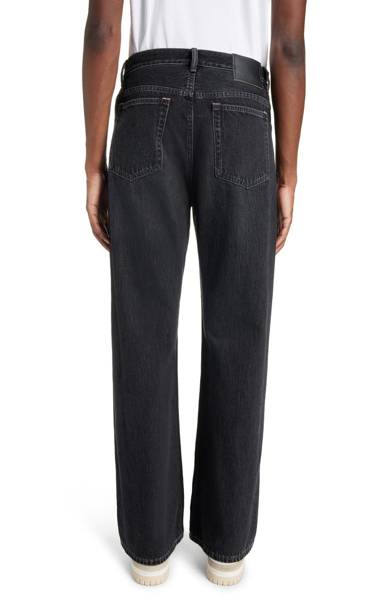 Acne Studios 2021 Loose Fit Jeans, Alternate, color, Black