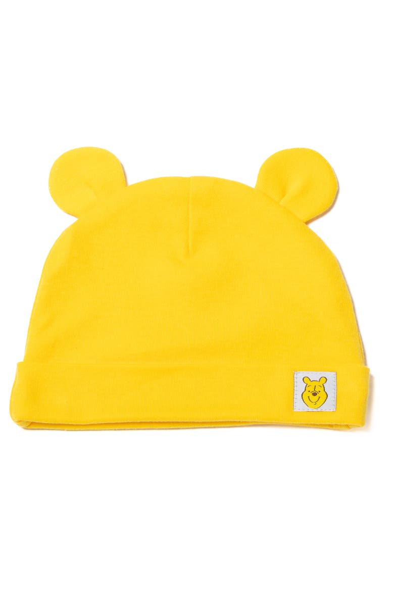 Winnie the Pooh Cosplay Coverall and Hat Set, Alternate, color, Winnie the Pooh Yellow