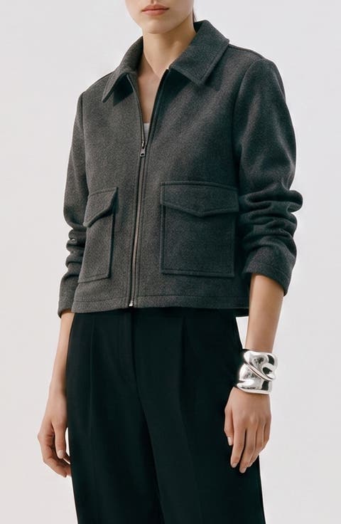 Safir Utility Pocket Shirt Jacket