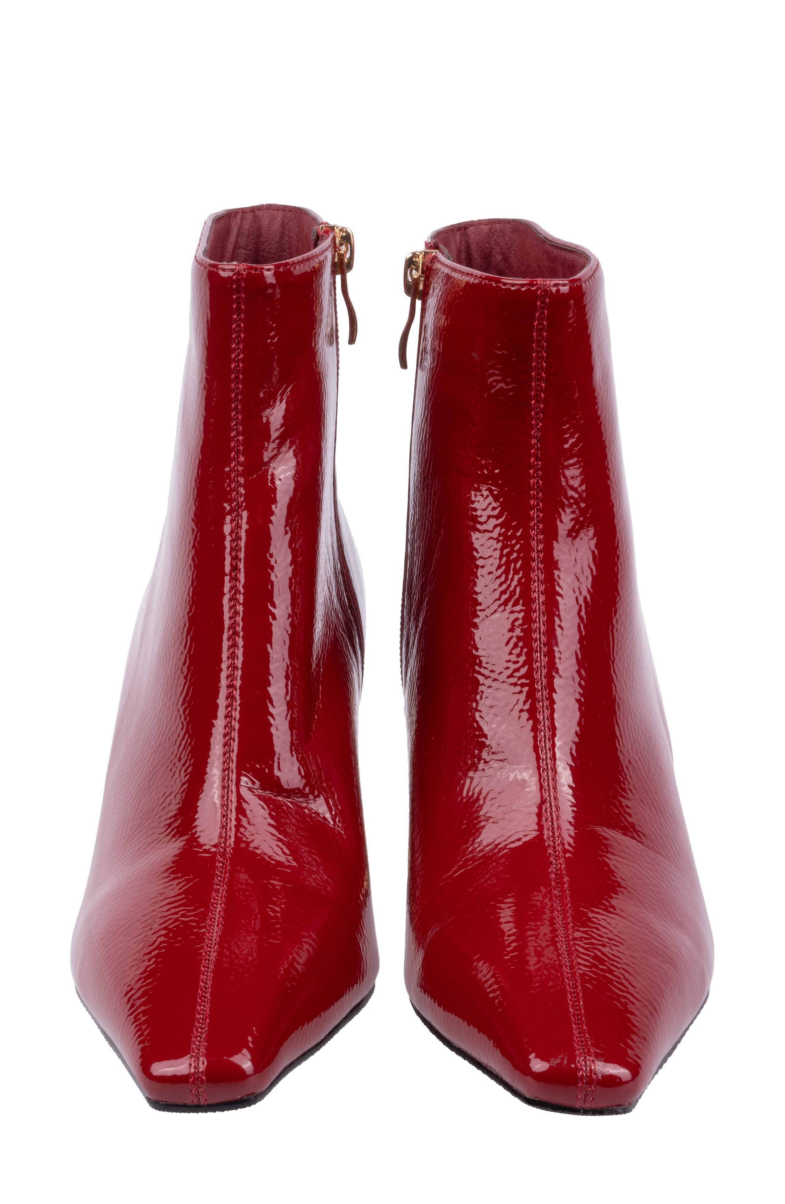 NINETY UNION Brooke Block Heel Boot, Alternate, color, Burgundy