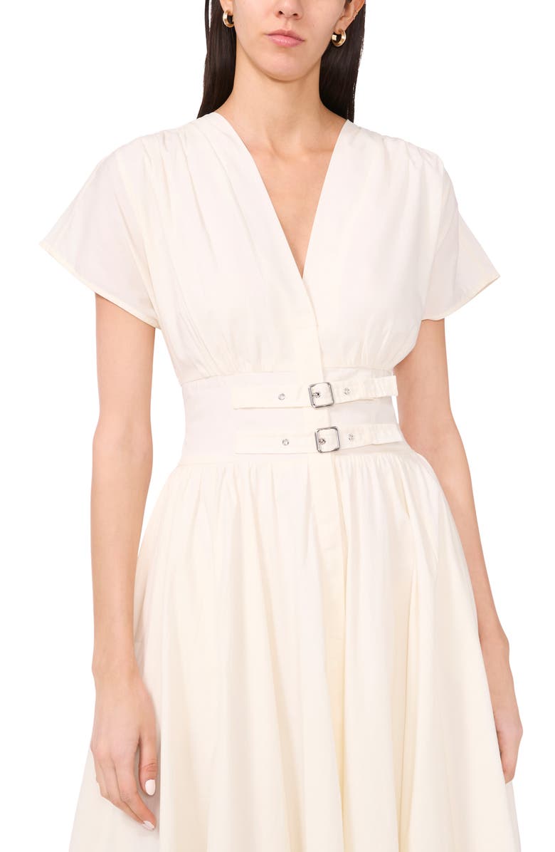 Parker The Noa Fit and Flare Dress, Alternate, color, Tofu