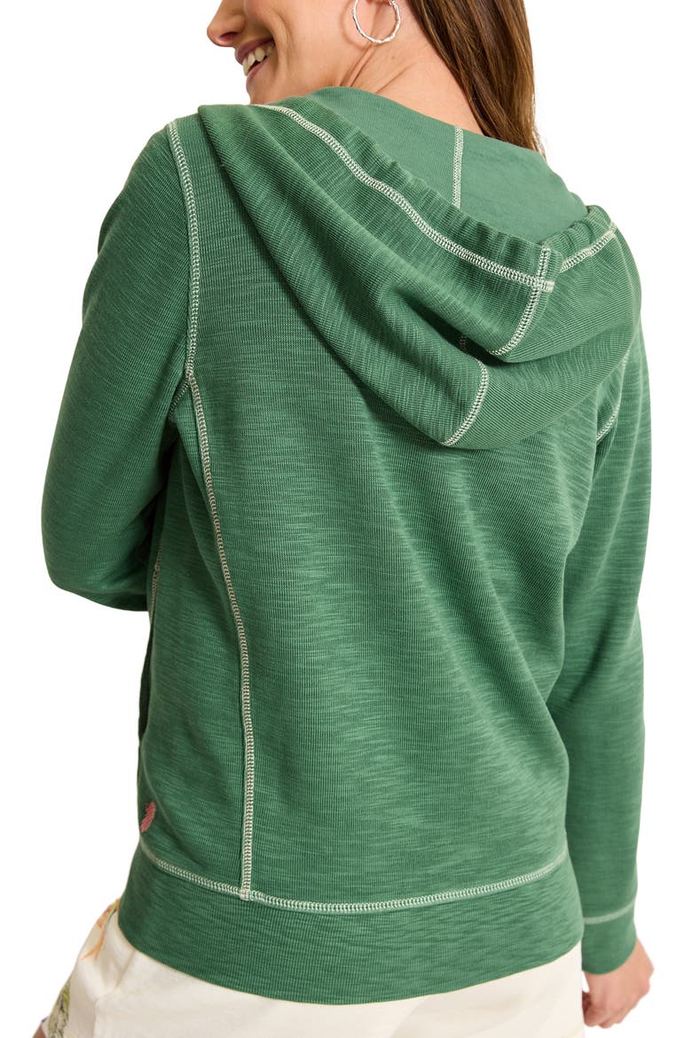 Tobago Bay Cotton Blend Zip-Up Hoodie, Alternate, color, DK SPEARMI