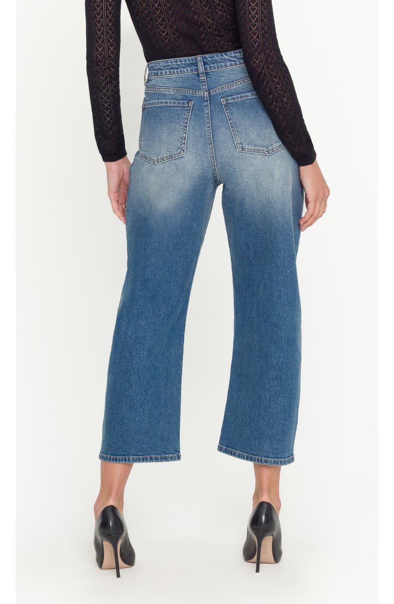 Generation Love Cobel Pearl Barrel Jeans, Alternate, color, Vintage Med Blu/Prl