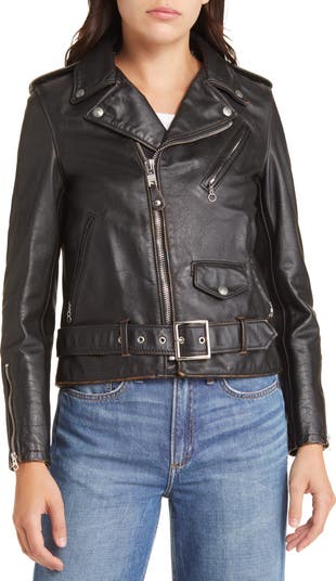 Schott NYC Perfecto Brand Asymmetric Moto Jacket Nordstrom
