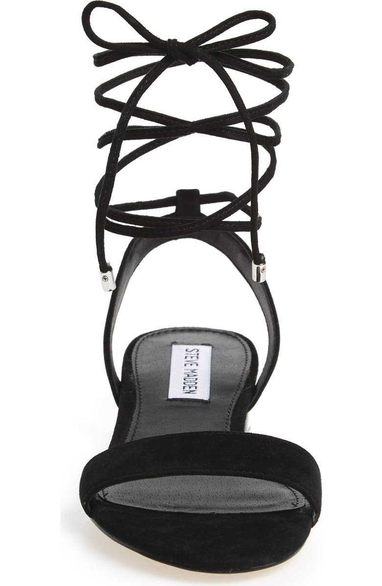 Steve Madden 'Carolyn' Lace-Up Sandal, Alternate, color,