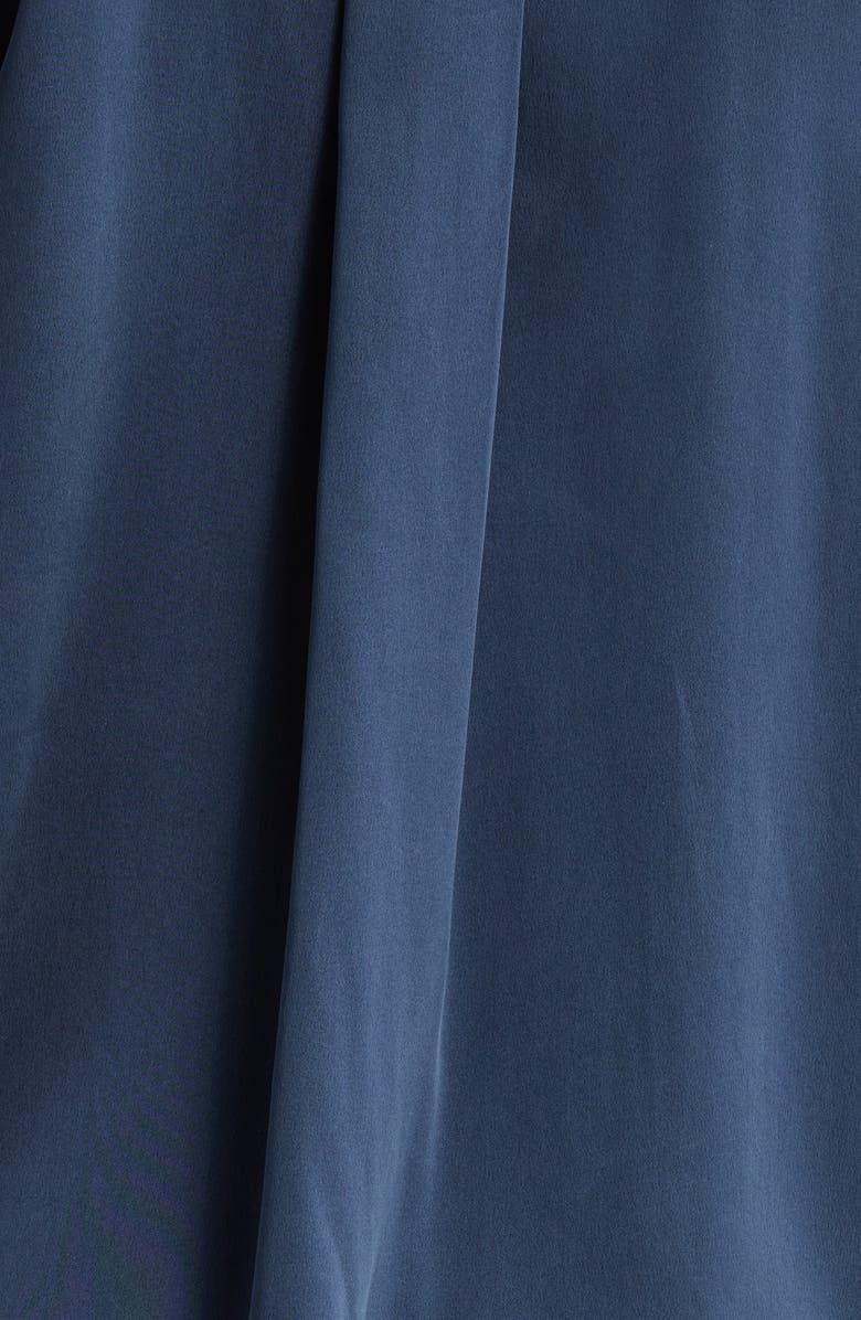 Lunya Print Washable Silk Pajamas, Alternate, color, Deep Blue