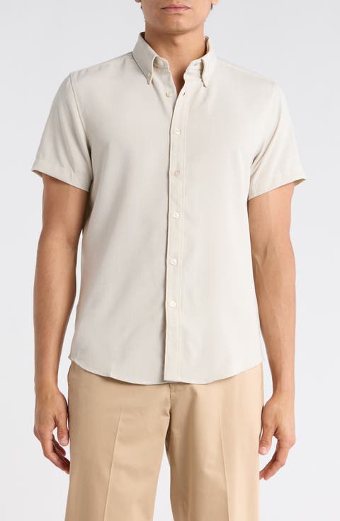 Short Sleeve Button-Down Shirt