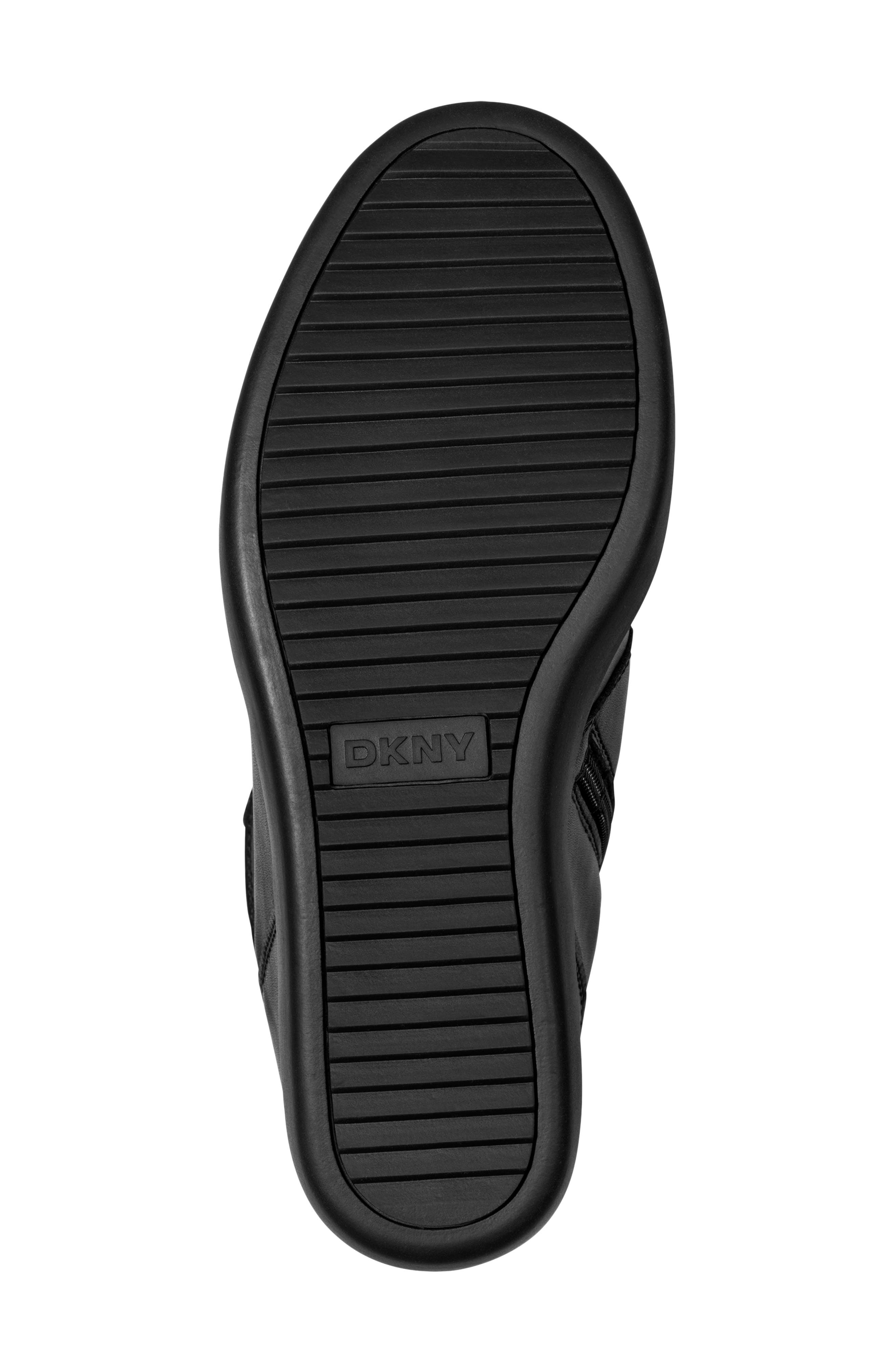 Sereina Hidden Wedge Sneaker, Alternate, color, BLACK