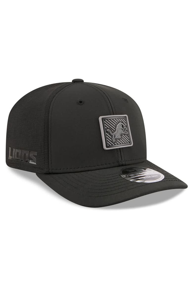 Men's New Era  Black Detroit Lions 2026 NFL Training Camp 9SEVENTY Adjustable Hat, Main, color, Black
