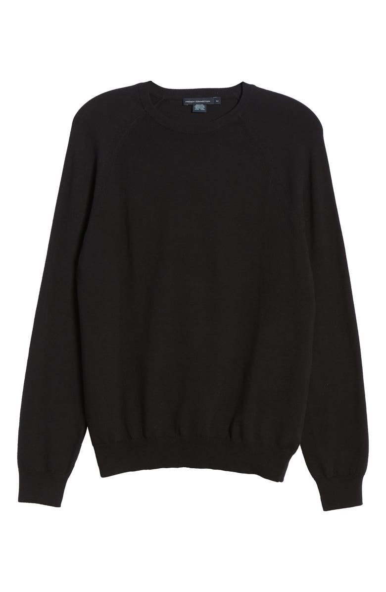 French Connection Solid Crewneck Sweater, Alternate, color,