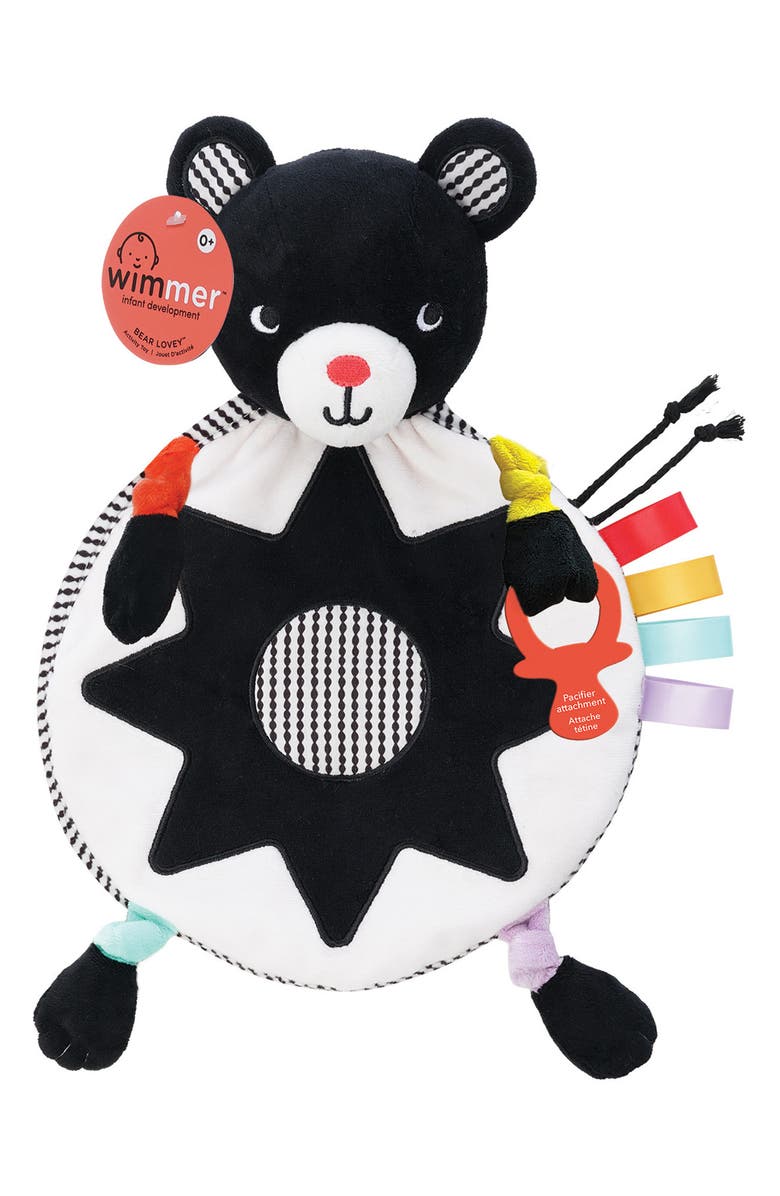 Manhattan Toy Wimmer Bear Lovey, Alternate, color, Multi-Color