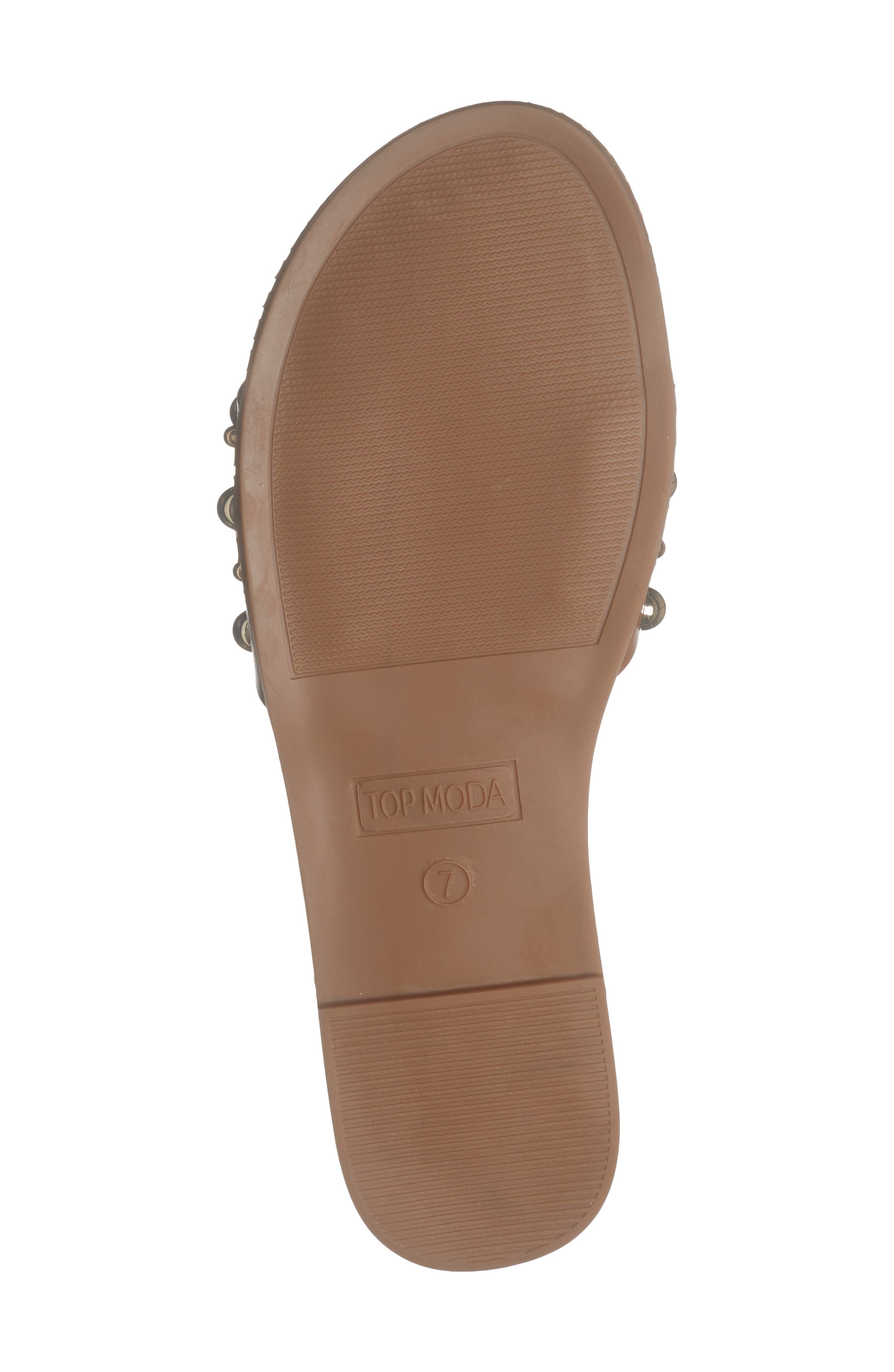 Mick Flat Sandal, Alternate, color, TAN PU