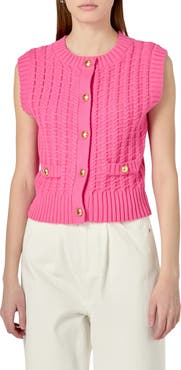 English Factory Cable Sweater Vest