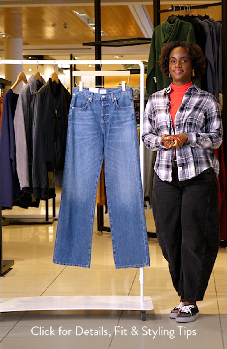 Annina High Waist Wide Leg Jeans, sales video thumbnail